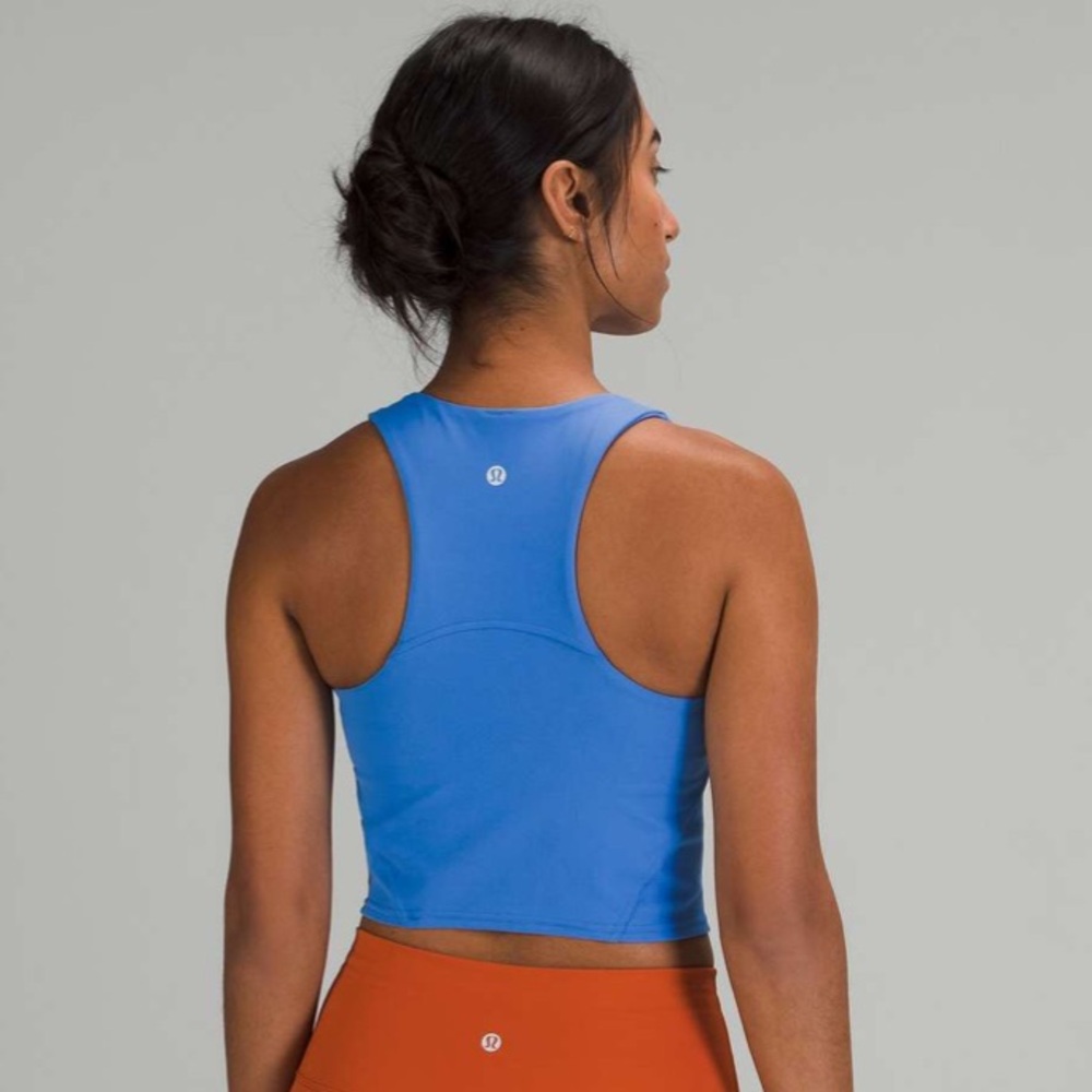 Lululemon Invigorate Training Tank Top-
Blue Nile- Size 8